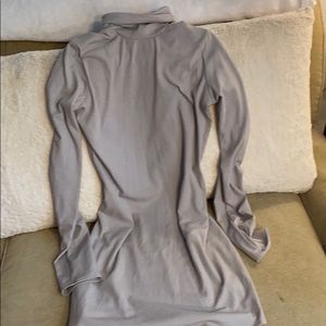 Rubbed bodycon dress